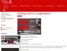 Tablet Screenshot of feuerwehr-langendamm.de